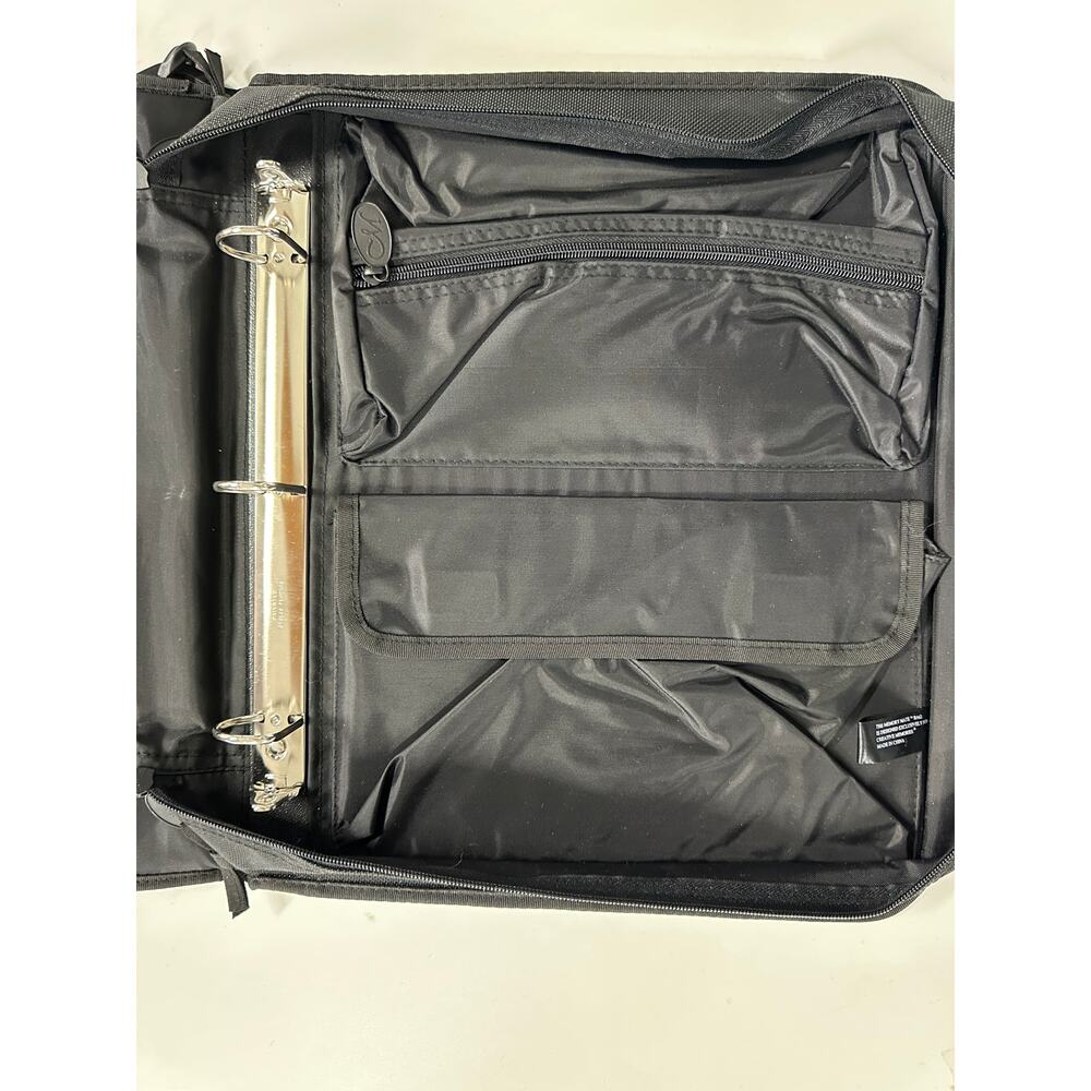 Creative Memories Zip up Binder Organizer with Storage Pockets - Picture 3 of 6